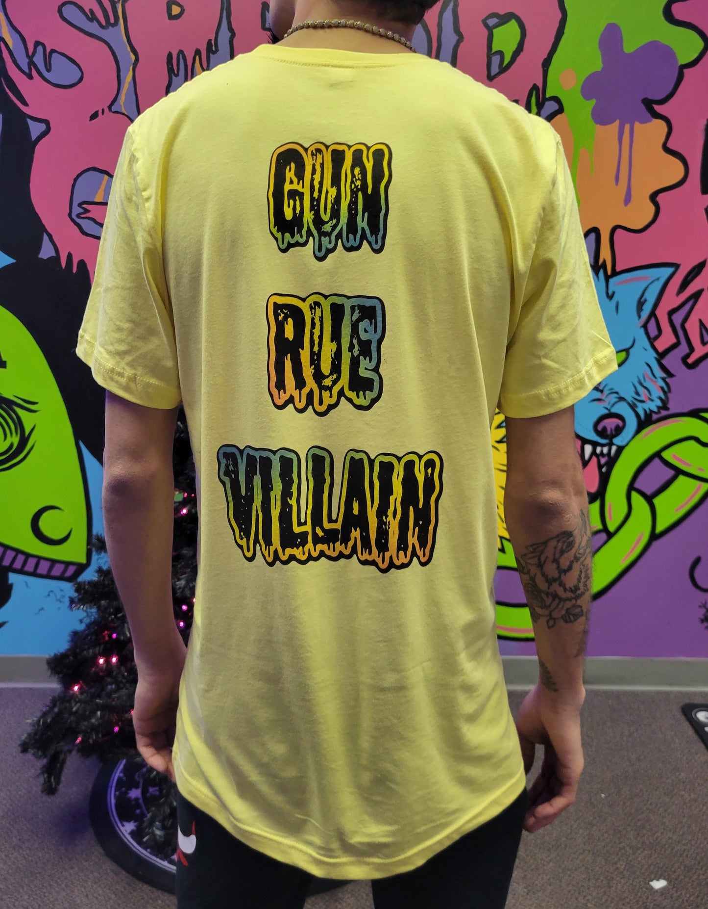 Speed Gang Gun Rue Villain (Shirt) [Front & Back]