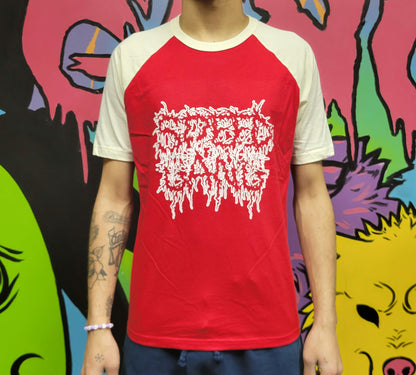 Speed Gang Red Death Metal Logo (Shirt) [Front & Back]