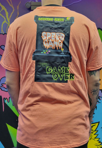 Speed Gang Coral GunRue Claw Arcade (Shirt) [Front & Back]